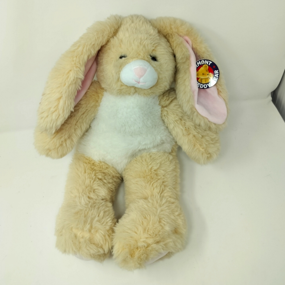 New NWT Vermont Teddy Bear Co 18” Oh So Soft Bunny Rabbit Plush Stuffed Animal